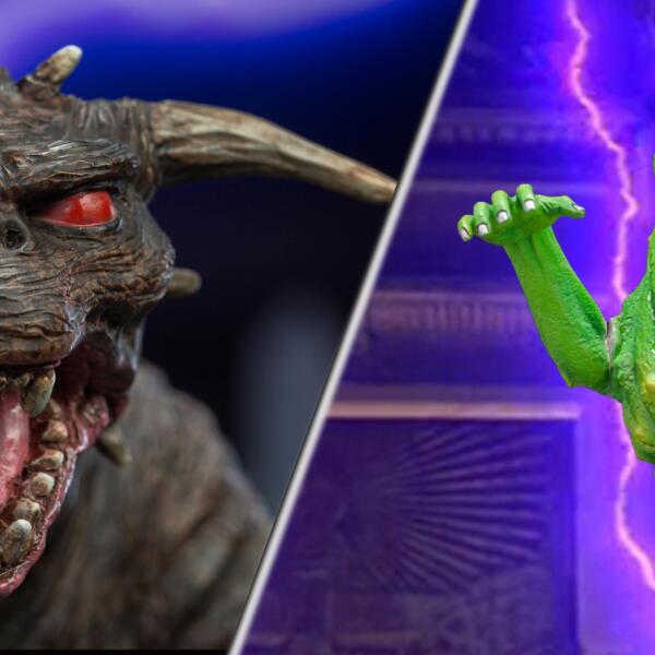 SA8048 - STAR ACE 1/8 Slimer (Normal Version) + 1/8 Zuul (Normal Version)