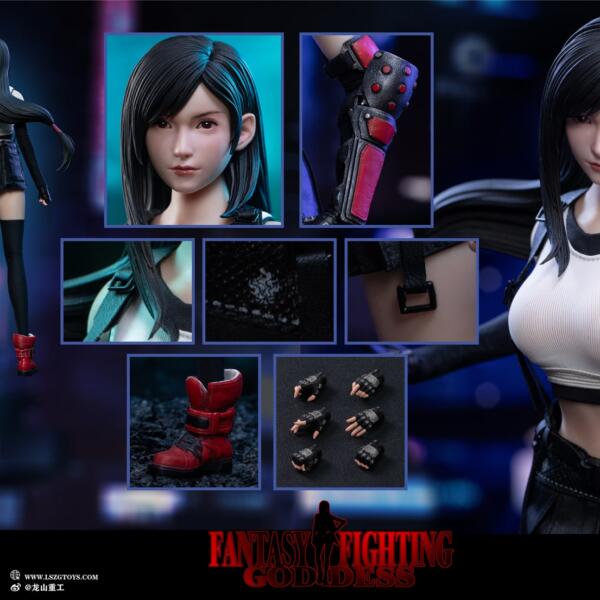 LS2023-TF - LONGSHAN HEAVY INDUSTRY 1/6 Fantasy Goddess Tifa Moving Doll