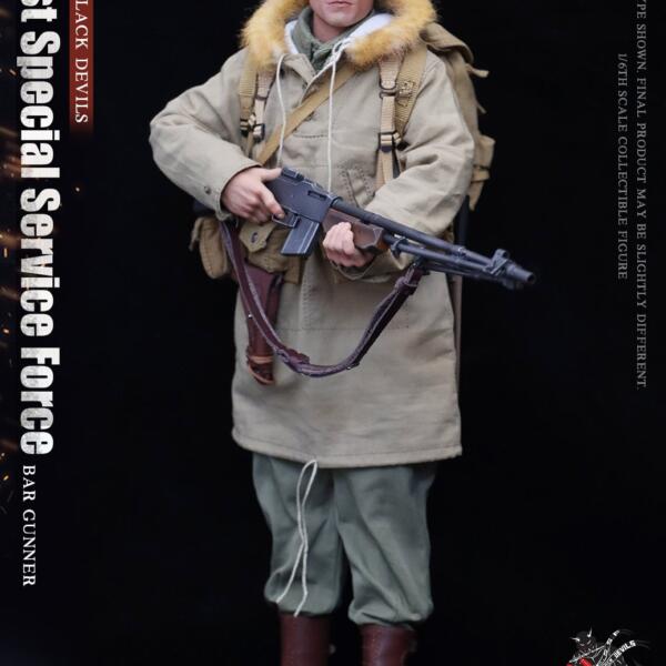UD9031 - UJINDOU 1/6 WW2 First Special Service Force - BAR Gunner