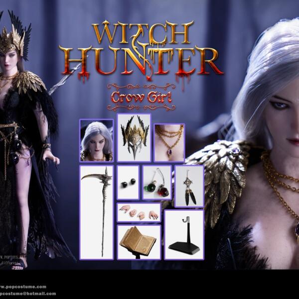 WH-004 - POP COSTUME 1/6 Witch Hunter Series - The Crow Girl (Standard Version)