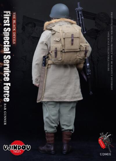 UD9031 - UJINDOU 1/6 WW2 First Special Service Force - BAR Gunner 