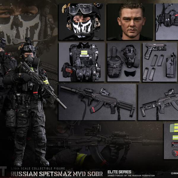 78103 - DAMTOYS 1/6 RUSSIAN SPETSNAZ MVD SOBR GRANIT (ELITE EDITION)