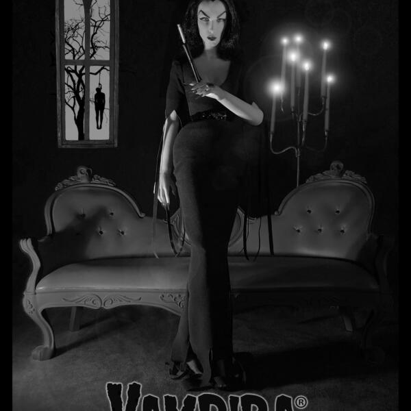 ERVANPB&W02 - EXECUTIVE REPLICAS 1/6 Vampira (Monochrome Version)