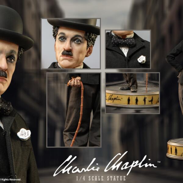 SA4017 - STAR ACE 1/4 Scale Polyresin Statue - Charlie Chaplin (Normal Version)
