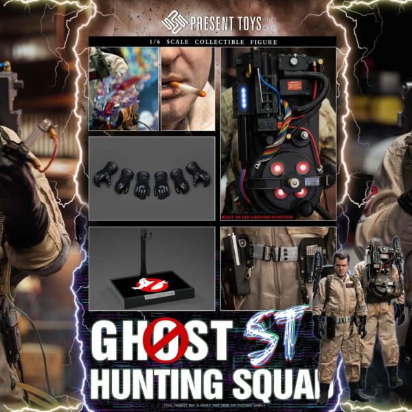 PT-SP77 - PRESENT TOYS - 1/6 Ghost Hunting Squad ST