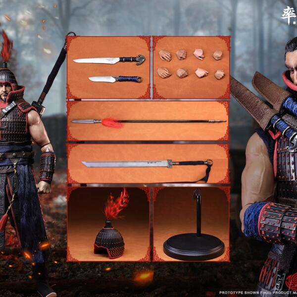 IC001 - INFINITE BORDERS × 303TOYS - 1/6 THE FIVE ELITE GENERALS - YUE JIN (COPPER HANDCRAFT EDITION)