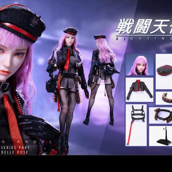 BG-001 - POPTOYS × COLOUR STUDIO - 1/6 Battle Angel Series Part One - Black Fire Mirabelle Rose