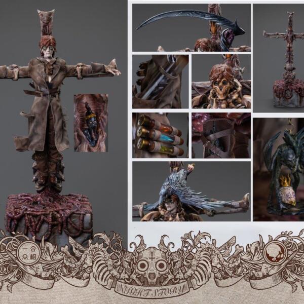 NIG-2401D - NIGHTSAYS × ONE HEZHONGXIANG - 1/6 Mystery in a Book Series Scarecrow (Deluxe)