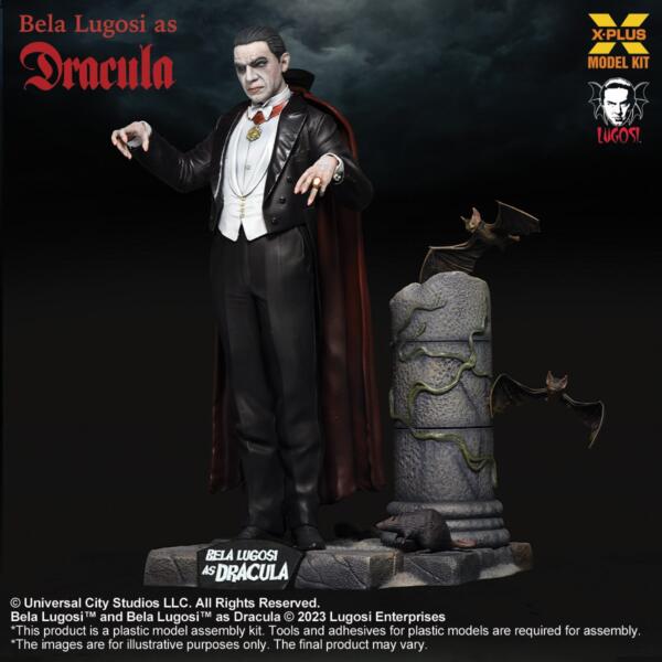 411-200214CP - X-PLUS - 1/8 Bela Lugosi as Dracula Plastic Model Kit