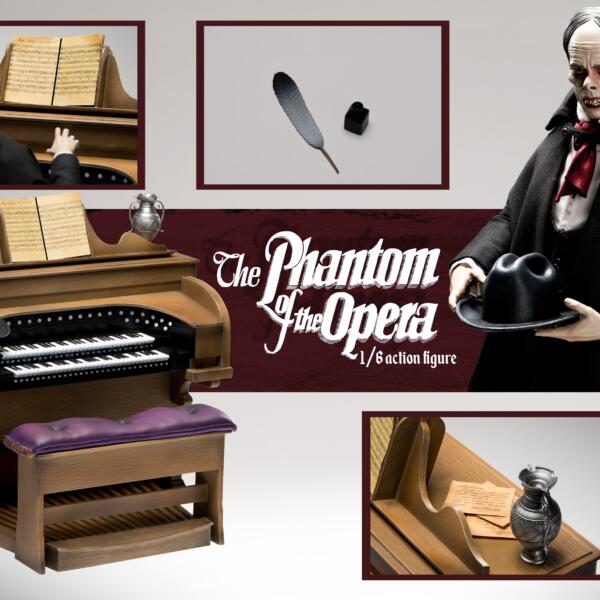 8033300431054 - KAUSTIC PLASTIK × INFINITE STATUE - 1/6 Lon Chaney as Phantom of the Opera (Deluxe Version)
