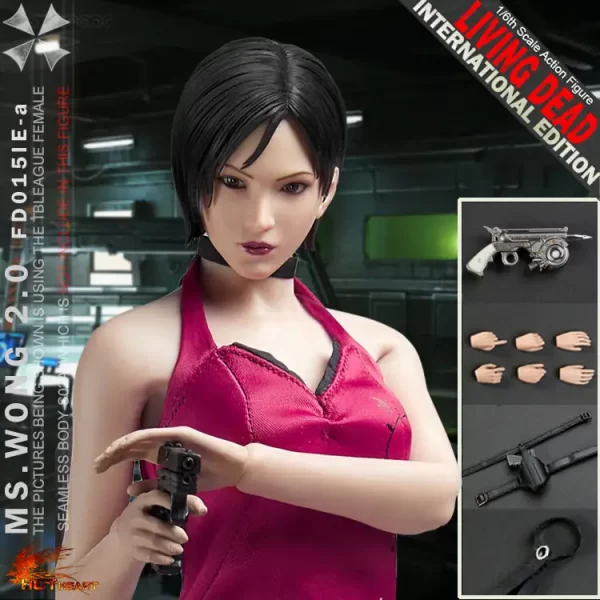 FD015IE-A - HOT HEART - 1/6 Woman Spy Ms. Wong 2.0 - INTELNATIONAL EDITION (Standard Version)