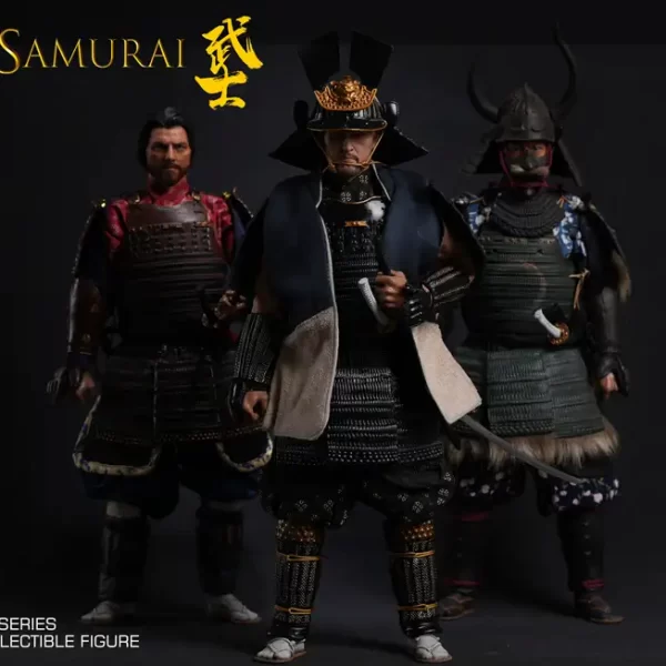 KN019 - 101TOYS - 1/6 NEW BEGINNER SERIES - The Last Samurai Three Samurai Set
