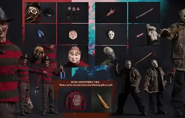 WS020 - WHY STUDIO - 1/6 "Freddy vs Jason" - Jason + Freddy (Twin Suit)