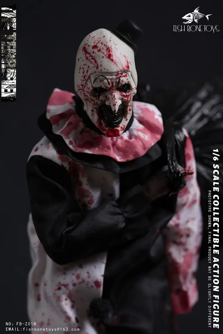Bone in the Throat フィギュア FISH BONETOYS 1/6 FB-Z018 The Terrifier Joker アクション