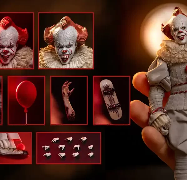 POT-0005 - Play One Twelve - 1/12 Red Hair Clown