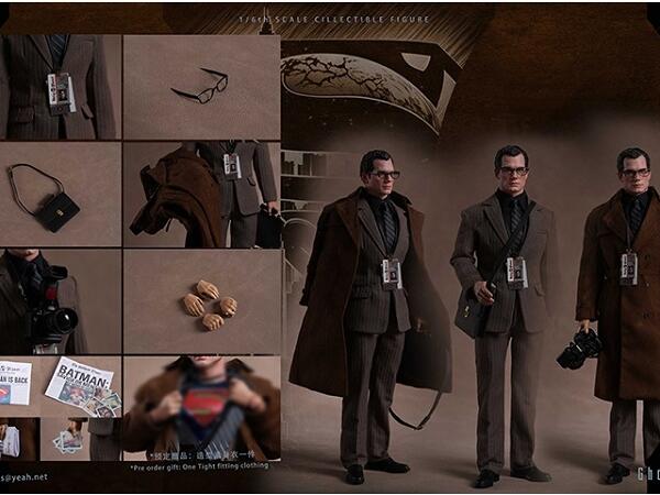 GH-011 - GHOST TOYS - 1/6 Superman Journalist Clark