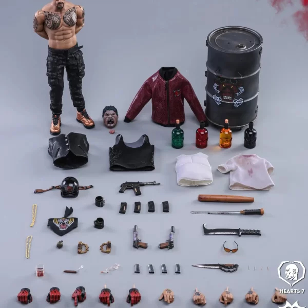 GK029-A-Deluxe - DAMTOYS - 1/6 Poker Kingdom Hearts 7 August (Deluxe Edition)
