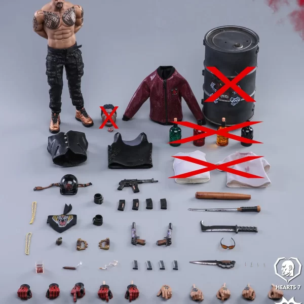 GK029-B - DAMTOYS - 1/6 Poker Kingdom Hearts 7 August