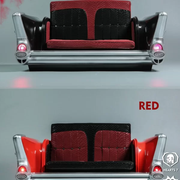 GK029-E - DAMTOYS - 1/6 Poker Kingdom Hearts 7 Car Sofa (Red)