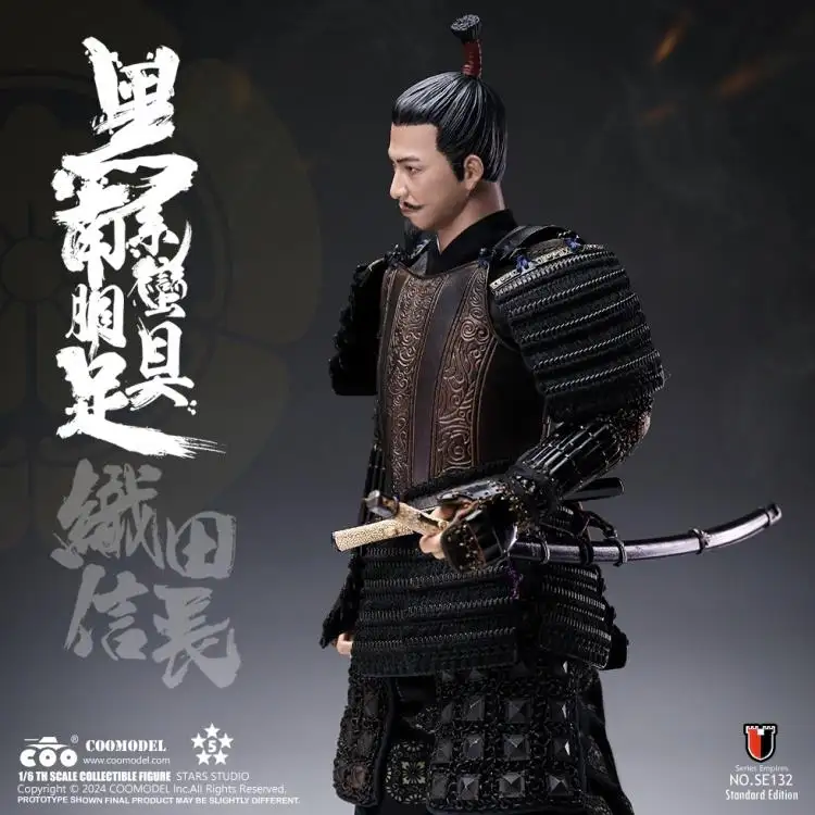 SE132 - COOMODEL - 1/6 Series of Empires Black Euro-Style Samurai