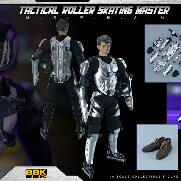 BBK020 - BBK - 1/6 Soldier Tactical Skating Master Figure Model