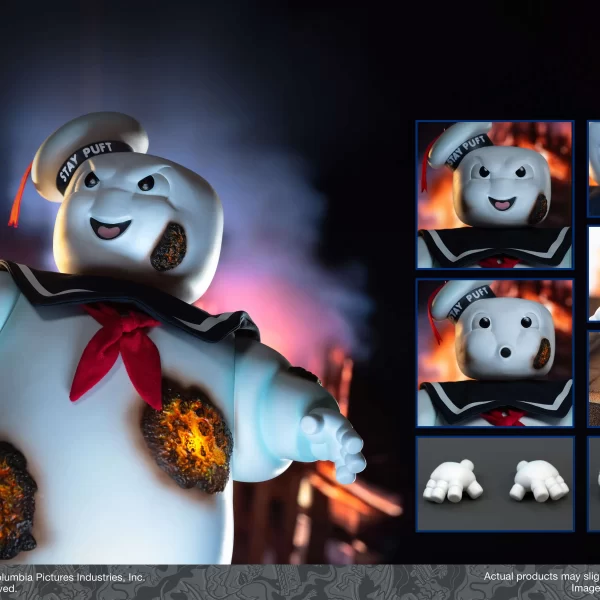 SA6055 - STAR ACE - 30cm Stay Puft Marshmallow Man - Burning Edition (Deluxe Version)
