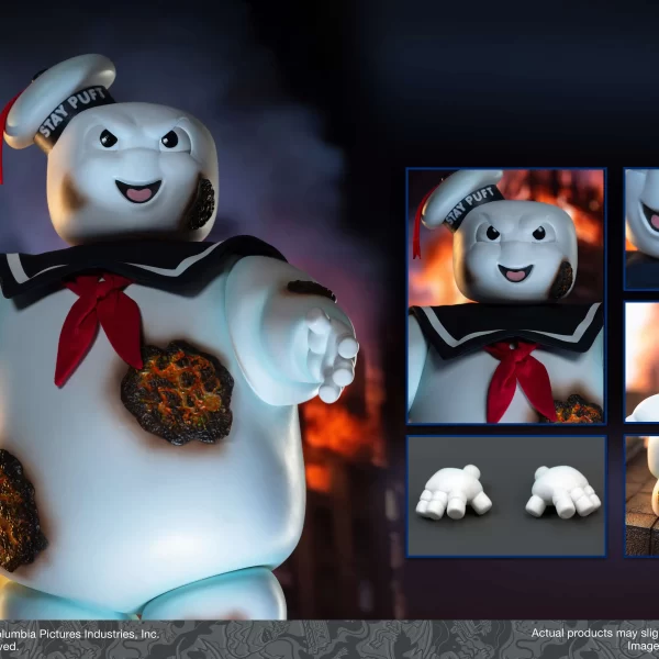 SA6054 - STAR ACE - 30cm Stay Puft Marshmallow Man - Burning Edition (Normal Version)