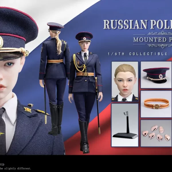 EX055 - POPTOYS - 1/6 Russian Police Force - Female Mounted Police