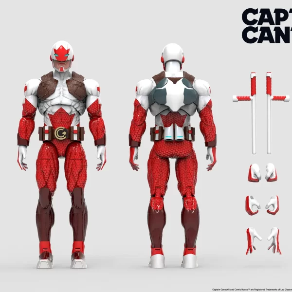 ERLCCHCC01 - EXECUTIVE REPLICAS - 1/12 Iconic Heroes Series - Captain Canuck