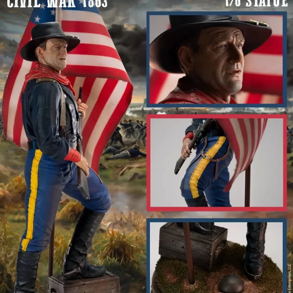 8033300431306 - INFINITE STATUE - 1/6 John Wayne Civil War 1863