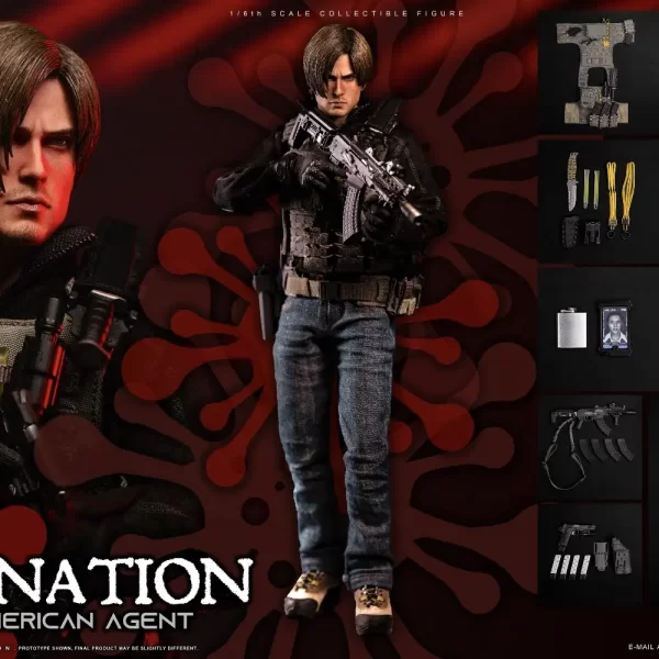 EKS09 - EKUAZ STUDIO - 1/6 "Curse" - American Agent