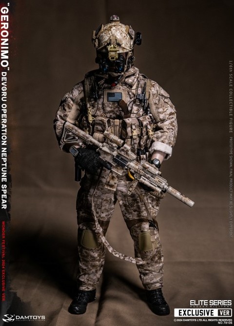 78106 - DAMTOYS - 1/6 DEVGRU Operation Neptune Spear 