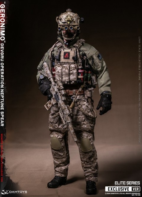 78106 - DAMTOYS - 1/6 DEVGRU Operation Neptune Spear 