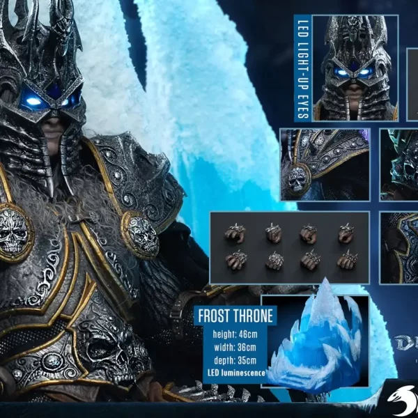 SK-008 - SHARK TOYS - 1/6 Frost Demon King (Deluxe Edition)