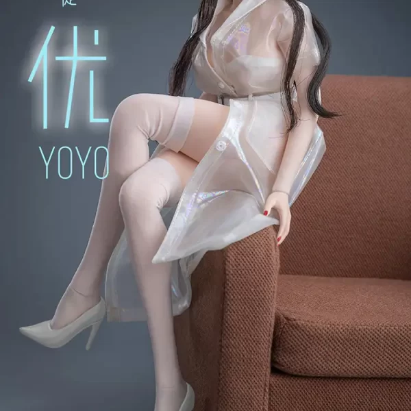 I8-C008A - i8TOYS - 1/6 (12") Yoyo (The Nurse) Costume Set (White)