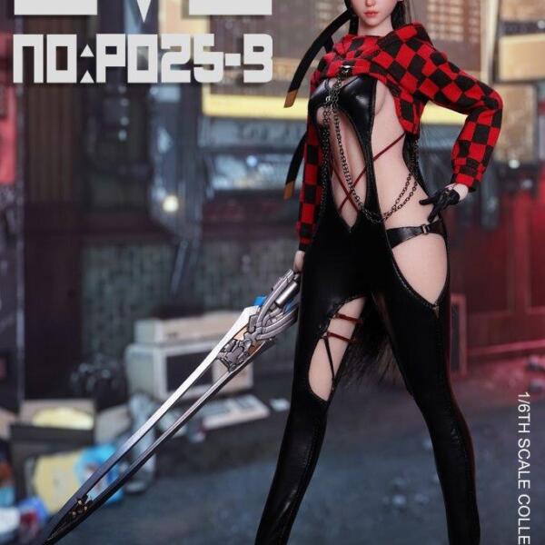 P025B - PLAY TOY - 1/6 Soaring Team EVE in Black