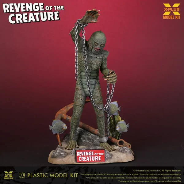411-200362CP - X-Plus - 1/8 Revenge of the Creature Plastic Model Kit
