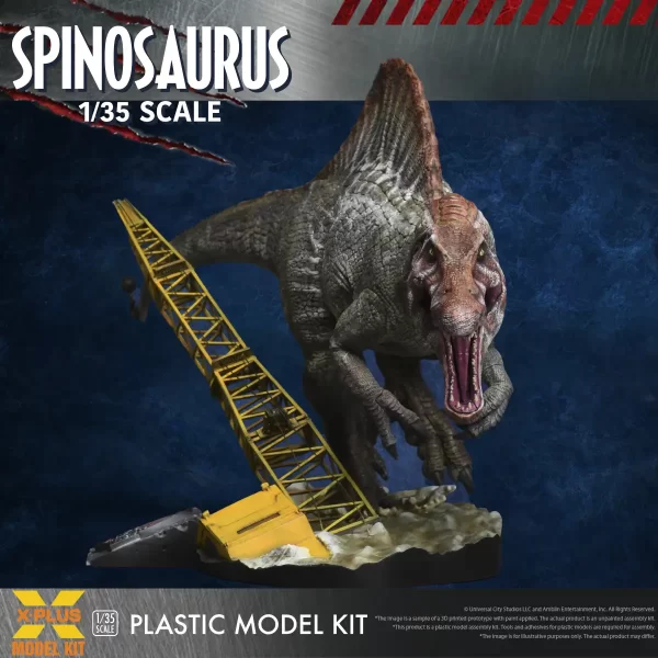 411-200365CP - X-Plus - 1/35 Jurassic Park Ⅲ - Spinosaurus Plastic Model Kit