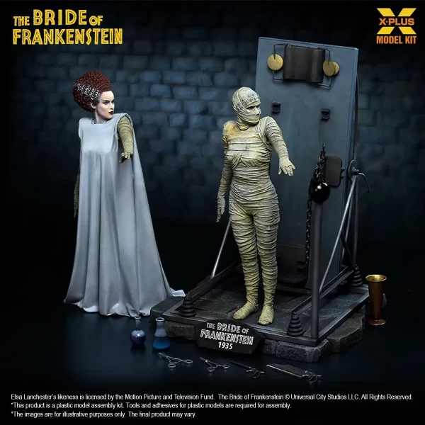 411-200215CP - X-Plus - 1/8 The Bride of Frankenstein Plastic Model Kit