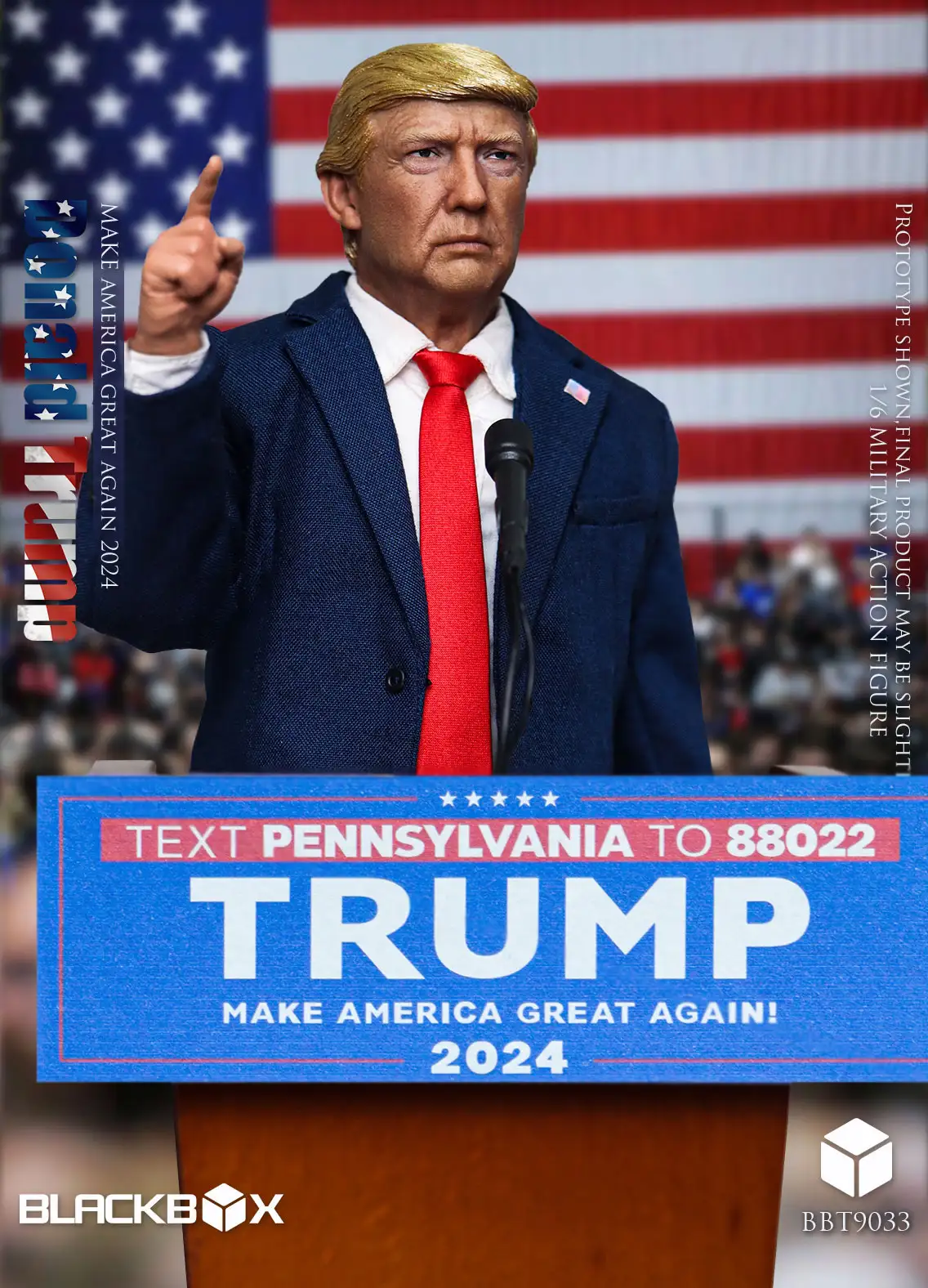 BBT9033-A - Black Box Toys - 1/6 Donald Trump (Version A