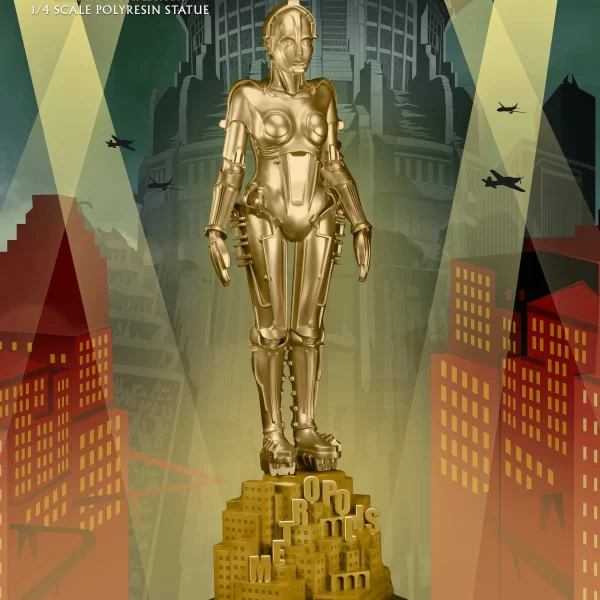 SA4024 - STAR ACE - 1/4  Maschinenmensch Statue (Gold Color Edition)