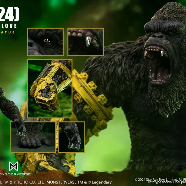 SA6057 - STAR ACE - 30cm Soft-vinyl Series - Kong 2024 (with B.E.A.S.T. Glove)