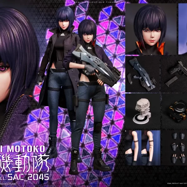 DMS042 - DAMTOYS - 1/6 Ghost in the Shell SAC_2045 - Motoko Kusanagi (Casual Version)