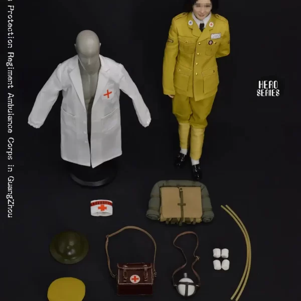 QOM-1048 - QORANGE × QOTOYS - 1/6 GuangZhou Protection Regiment Ambulance Corps in GuangZhou 1938