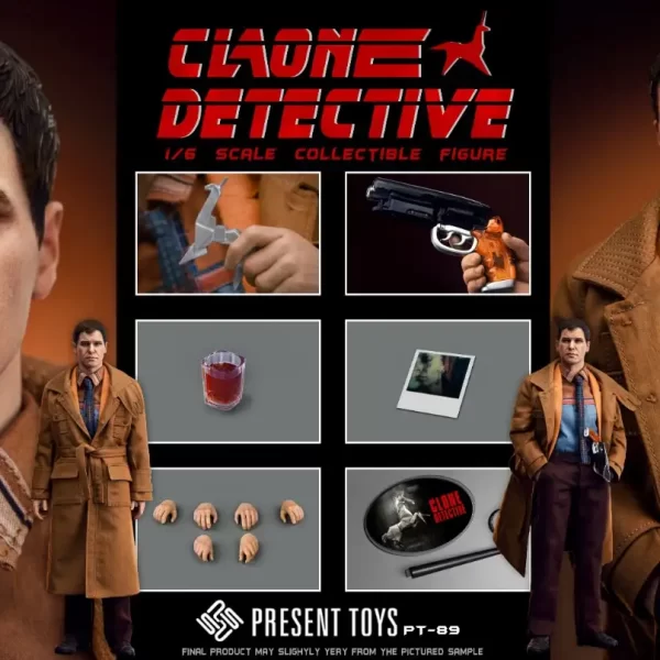 PT-SP89 - PRESENT TOYS - 1/6 Clone Detective