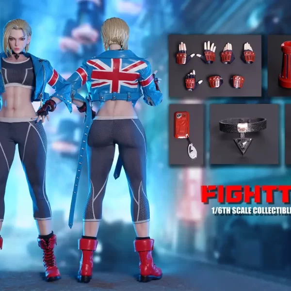 P027 - PLAY TOY - 1/6 Fighting Female Warrior 6th Generation