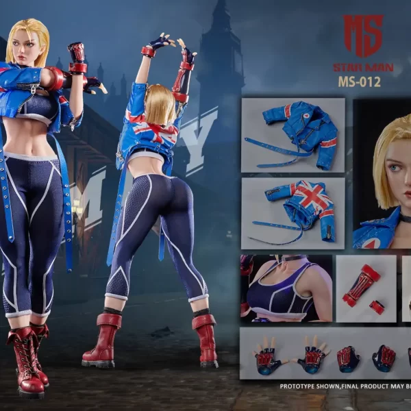 MS-012 - STAR MAN - 1/6 Female Agent - Blue Bee
