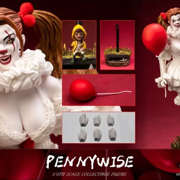 WS021 - WHY STUDIO - 1/6 Harley Quinn Pennywise