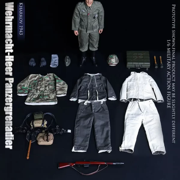 UD9041 - UJINDOU - 1/6 WWII Wehrmacht-Heer Panzergrenadier, Kharkov 1943