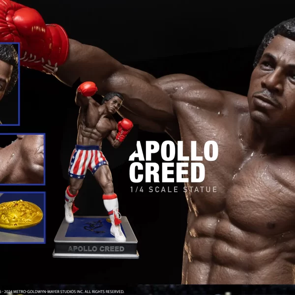 SA4026 - STAR ACE - 1/4 Apollo Creed Statue (Epic Fight)